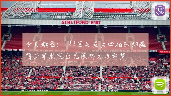 今日趣图：U23国足虽为四档队却赢得亚军展现出无限潜力与希望